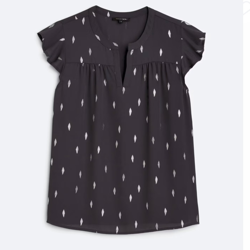PAPERMOON Ally Foil Print Blouse
